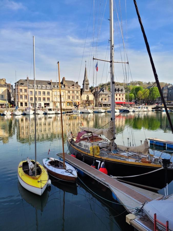 -La Maison Balancoire - Parking Prive Offert - Coeur Historique -La Clef De Honfleur Exterior foto